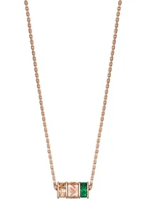 Emporio Armani naszyjnik ze srebra pokrytego złotem EG3577221 - Naszyjniki - miniaturka - grafika 1