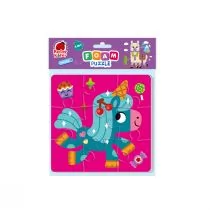 Roter Kafer Piankowe puzzle 2w1. Jednorożec i lama - Maty piankowe - miniaturka - grafika 1