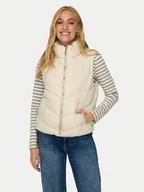 Kamizelki damskie - JDY Kamizelka 15305657 Beżowy Regular Fit - miniaturka - grafika 1