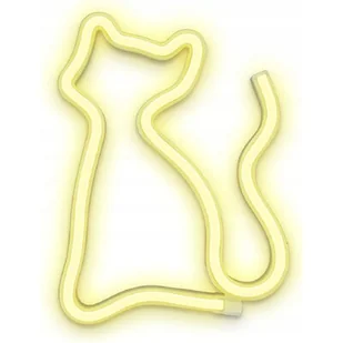Forever Light Neon LED LIGHT Kot RTV100209 RTV100209 - Dekoracje domu - miniaturka - grafika 1