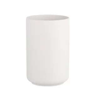 Lumarko Lumarko Wazon Ceramiczny 10x10x15 Cm Popielaty! 0102016242 Alt - Figurki dekoracyjne - miniaturka - grafika 1