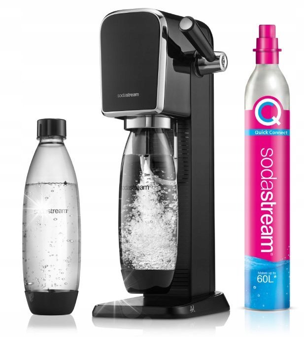 Saturator Sodastream Saturator SodaStream Art Black+ cylinder i butelka
