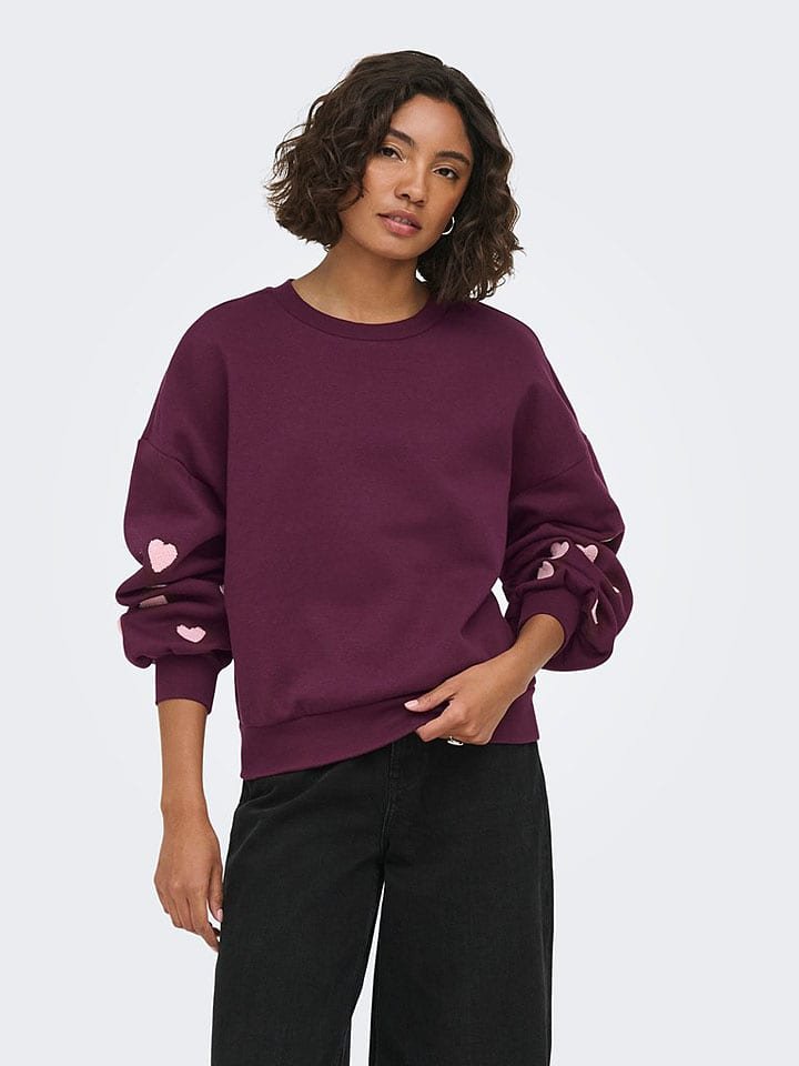 ONLY Bluza w kolorze fioletowym