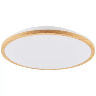 Polux Plafon śr:38cm 24W 2600 lumenów WOODY 319012 SANICO 319012 - Lampy ścienne - miniaturka - grafika 1