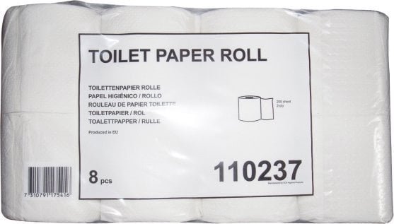 Tork Toiletpapir Tork Neutral T4 2-lags 28m 200ark 110237 64rul/kar - 64 ruller pr. karton
