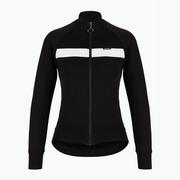 Pozostała odzież dla rowerzystów - Bluza rowerowa męska Santini Adapt Wool Thermal Jersey czarna SP216075ADAPTWOOL | WYSYŁKA W 24H | 30 DNI NA ZWROT - miniaturka - grafika 1