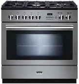 Kuchenki gazowo-elektryczne - Kuchnia FALCON Professional Plus FXP 90 Stal nierdzewna chrom - miniaturka - grafika 1