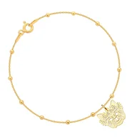 Bransoletki - Bransoletka pozłacana z pieskiem yorkiem - miniaturka - grafika 1