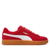 Buty dla chłopców - Sneakersy Puma Smash 3.0 Sd 392035-11 Czerwony - miniaturka - grafika 1