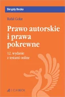 E-booki - prawo - Prawo autorskie i prawa pokrewne z testami online - miniaturka - grafika 1