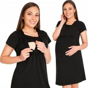 Piżamy ciążowe - Koszula Do Karmienia Ciążowa Nocna Xxl - miniaturka - grafika 1