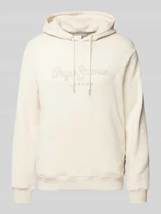 Bluza z kapturem i wyhaftowanym logo model ‘New Nouvel’ - Koszulki męskie - miniaturka - grafika 1