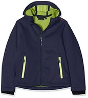 Kurtki i płaszcze dla dziewczynek - CMP dziewczęca kurtka softshellowa 3A29385N-M, Navy Melange/Bamboo, 98 3A29385N-M - miniaturka - grafika 1