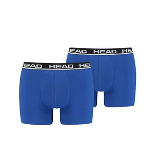 Majtki męskie - Bokserki męskie Head Basic Boxer 2 Pack - grafika 1