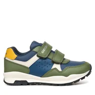 Buty dla chłopców - Sneakersy Geox Pavel J4515A 054FU CA34B M Zielony - miniaturka - grafika 1