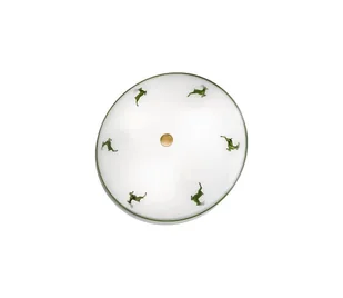 Kolarz 731.U13.4.100-Lampa sufitowa NONNA 3xE27/60W/230V pr.42 cm zielony/mosiądz - Lampy sufitowe - miniaturka - grafika 1
