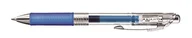 Długopisy - Pentel BL77TLE-CX EnerGel Pure długopis żelowy z mechanizmem naciskowym, średnica kulki 0,7 mm = grubość kreski 0,35 mm, do wielokrotnego napełniania, 12 sztuk, niebieski - miniaturka - grafika 1