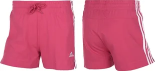 Spodenki damskie adidas Essentials Slim Short bordowe GM5530-XL - Spodenki męskie - miniaturka - grafika 1