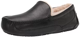 UGG Męskie kapcie ascot, czarny, 42 EU - Kapcie damskie - miniaturka - grafika 1