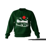 Odzież do sportów motorowych - Bluza Honda Civic VI zielona-XXL - miniaturka - grafika 1