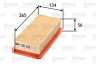 Filtry powietrza - Filtr powietrza Valeo 585209 - miniaturka - grafika 1