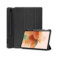 Czytniki kart pamięci - DLH - MOBILE ACCESSORIES Folio Case FOR Samsung Galaxy Tab S7 FE (SM-T730 / SM-T736) - - miniaturka - grafika 1