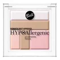 Bell Hipoalergiczny róż rozświetlający - Hypoallergenic Illuminating Rouge Hipoalergiczny róż rozświetlający - Hypoallergenic Illuminating Rouge - Róże do policzków - miniaturka - grafika 2
