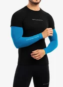 Akcesoria rowerowe - Rękawki rowerowe Brubeck Bicycle Arm Warmers - blue/black - miniaturka - grafika 1