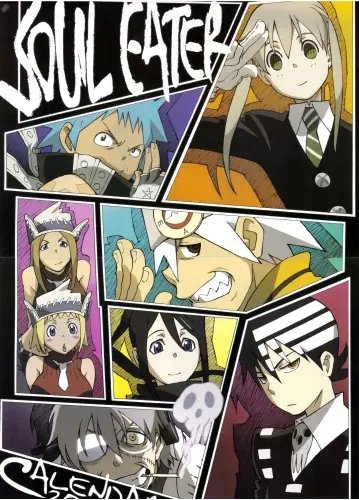 Plakat Anime Manga Soul Eater se_025 A1+ (custom)