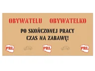 Dekoracje domu - Plakat Prl 70 X 33 Cm - miniaturka - grafika 1
