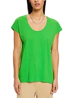 Koszulki i topy damskie - edc by ESPRIT T-shirt damski, 310/Green, XL - miniaturka - grafika 1