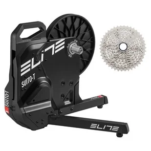 Trenażer rowerowy ELITE Suito-T + Kaseta rowerowa SHIMANO 10-rzędowa CS-M4100 - Trenażery rowerowe - miniaturka - grafika 1