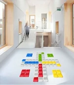 Pomoce naukowe - Gra podłogowa: Chińczyk - miniaturka - grafika 1