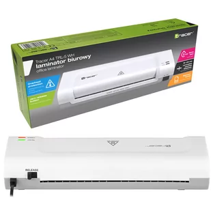 TRACER TRANIS47266 TRL-5 Laminator A4 biały - Laminatory - miniaturka - grafika 1