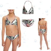 Stroje kąpielowe - Strój kąpielowy dwuczęściowy dla dziewcząt Firefly Beach Sita 422180 r.152 - miniaturka - grafika 1