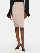 Spódnice - Rinascimento Spódnica ołówkowa CFC0122972003 Różowy Regular Fit - miniaturka - grafika 1