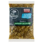 Mieszanki warzywne, sałatki - Carrefour Targ Świeżości Przecier z ogórków kiszonych 550 g - miniaturka - grafika 1