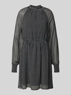 Sukienki - Sukienka mini z prążkowanego ściągacza model ‘NEW ISABELLA’ - miniaturka - grafika 1