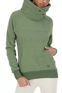 Swetry damskie - Alife and Kickin damska bluza fioletowa A bluza damska sweter ze stójką sweter XS-XXL, Dust Melange, XL, Dust Melange - miniaturka - grafika 1