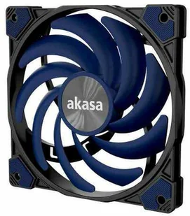 Akasa Alucia XS Slim Wentylator 120 mm - niebieski - Wentylatory komputerowe - miniaturka - grafika 1