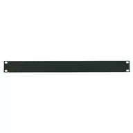 Szafy rack - LogiLink Maskownica 19" 1U, czarna PN101B - miniaturka - grafika 1