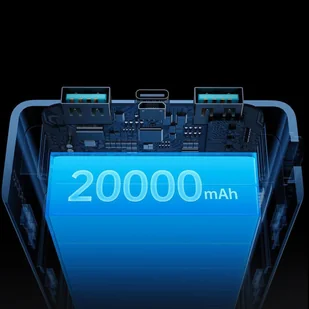 Joyroom powerbank 20000mAh Dazzling Series 22.5W czarny (QP195) - Powerbanki - miniaturka - grafika 11