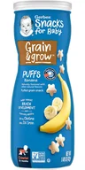 Płatki śniadaniowe i musli - Płatki pszenno-owsiane dla dzieci Gerber Organic Puff Cereals and Banana 227 g (8445290189080) - miniaturka - grafika 1