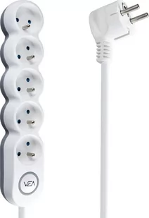 Przedłużacz Elektryczny Sieciowy 5 Gniazd 3M - Listwy zasilające - miniaturka - grafika 1