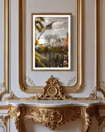 Obrazy i zdjęcia na płótnie - Plakat Pejzaż w Brązach - miniaturka - grafika 1