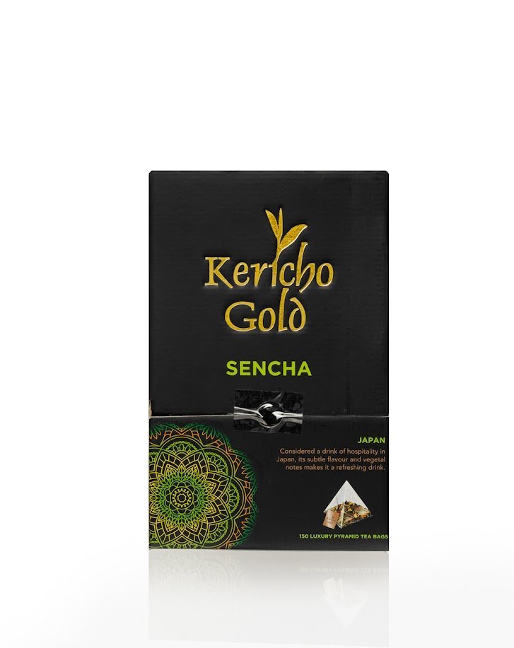 Herbata zielona Kericho Gold Sencha 150 piramidek duże opakowanie HoReCa
