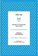Książki medyczne - UBU lab. Raporty techniczne 2016-2024 - miniaturka - grafika 1