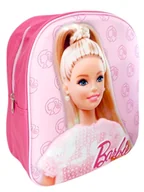 Plecaki szkolne i tornistry - Plecak plecaczek przedszkolny 3D Barbie wypukły na wycieczki - miniaturka - grafika 1