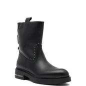 Botki damskie - Liu Jo Skórzane botki GABRIELLE 04 - miniaturka - grafika 1