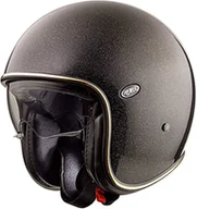 Kaski motocyklowe - Premier Kask Vintage U9 błyszczący złoty, czarny/złoty, S - miniaturka - grafika 1